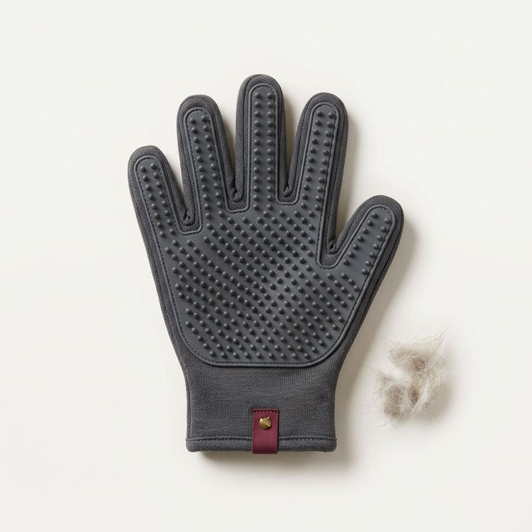 Cat Grooming Glove – Removes Fur While You Pet